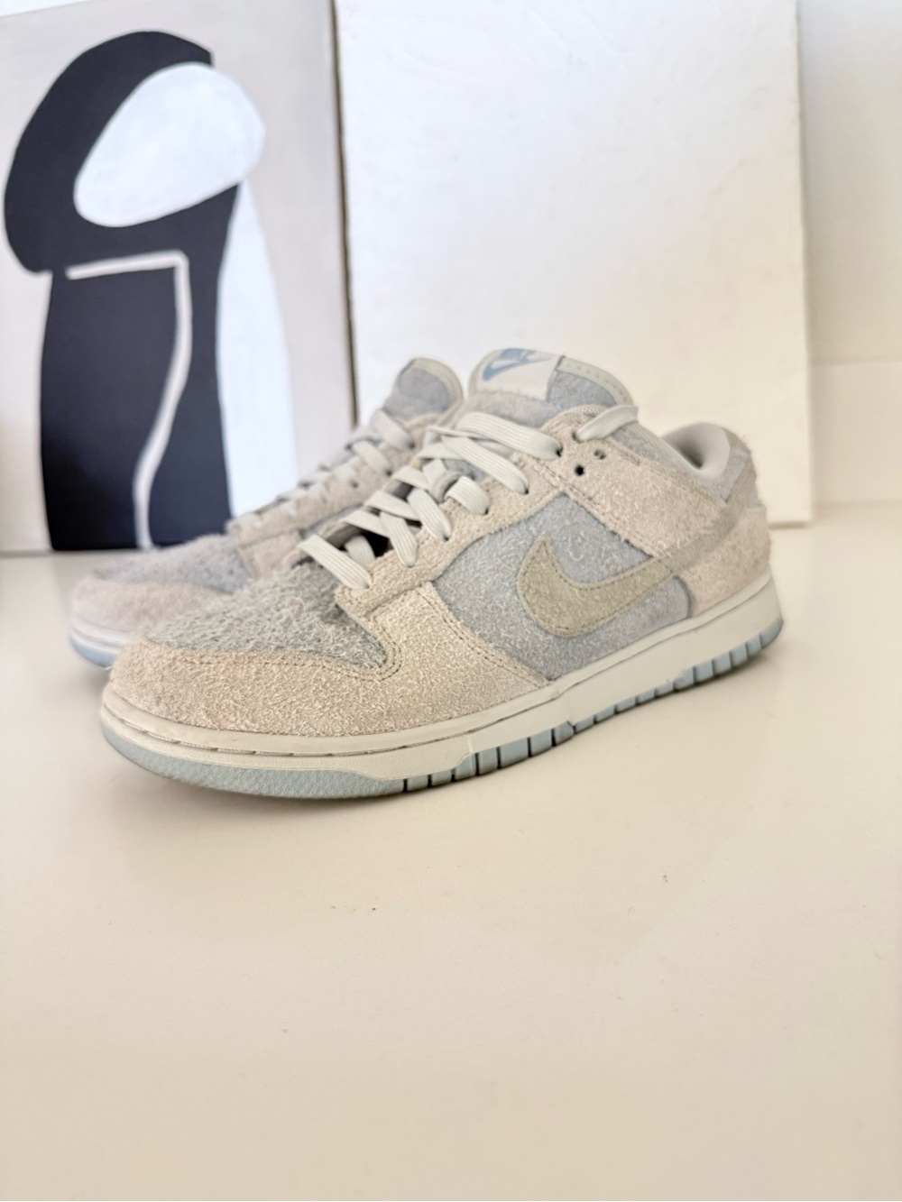 Nike SB Dunk Low Light Armory Blue Photon Dust Suede Rare!